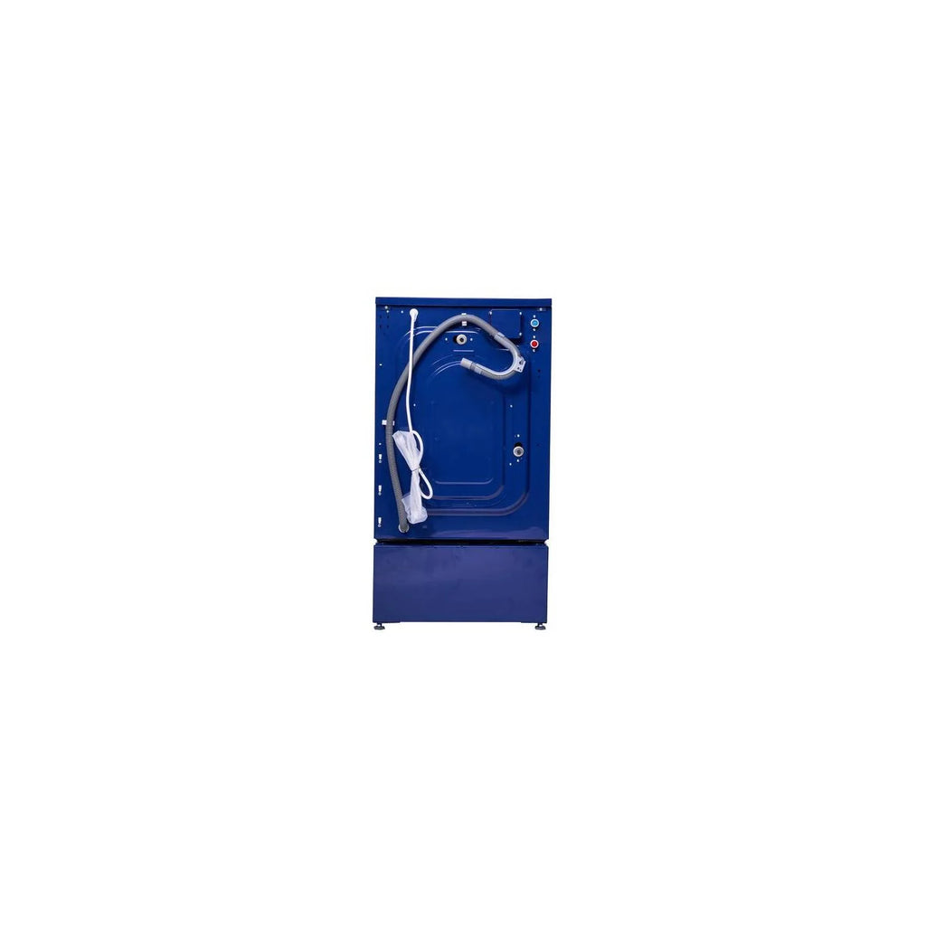 Equator Advanced Appliances All-In-One VENTED/VENTLESS Washer-Dryer 1.9cf/18lb  1400RPM 110V Midnight blue  Pedestal Midnight blue