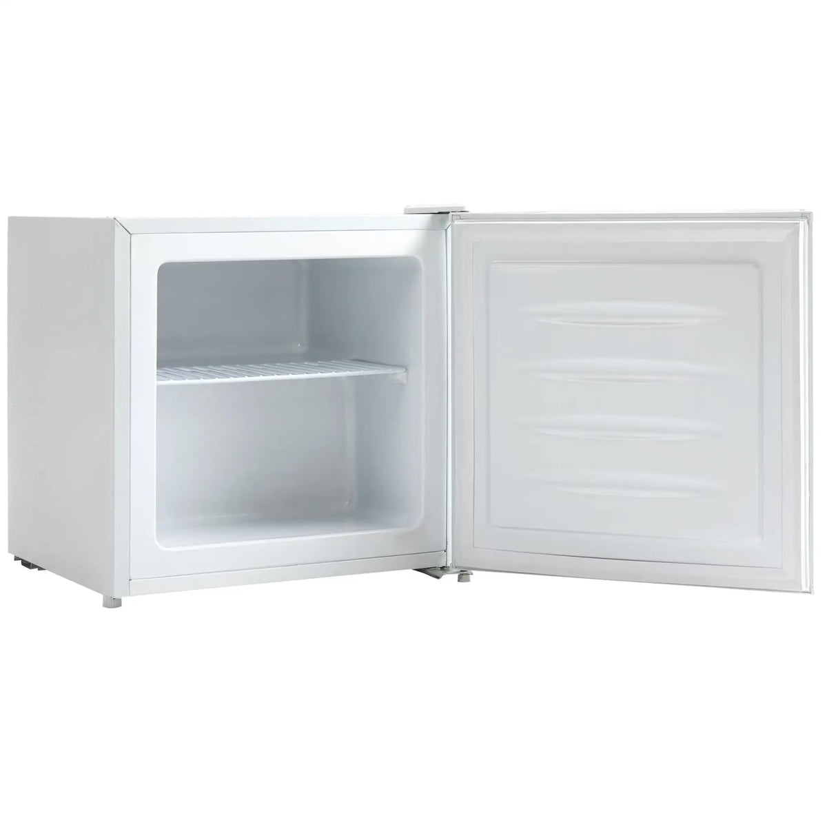Resenkos 1.1 Cu.Ft Countertop Mini Freezer, Compact Upright Freezer with Removable Shelves, Red