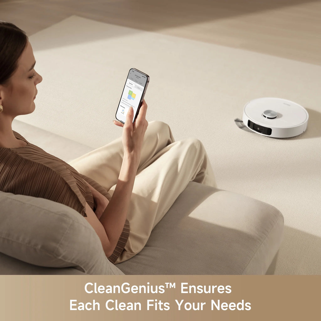 Dreame 2-in-1 Robot Vacuum and Mop, Auto Mop Raising, 7000Pa Suction, Self-Emptying Base, L20 Ultra