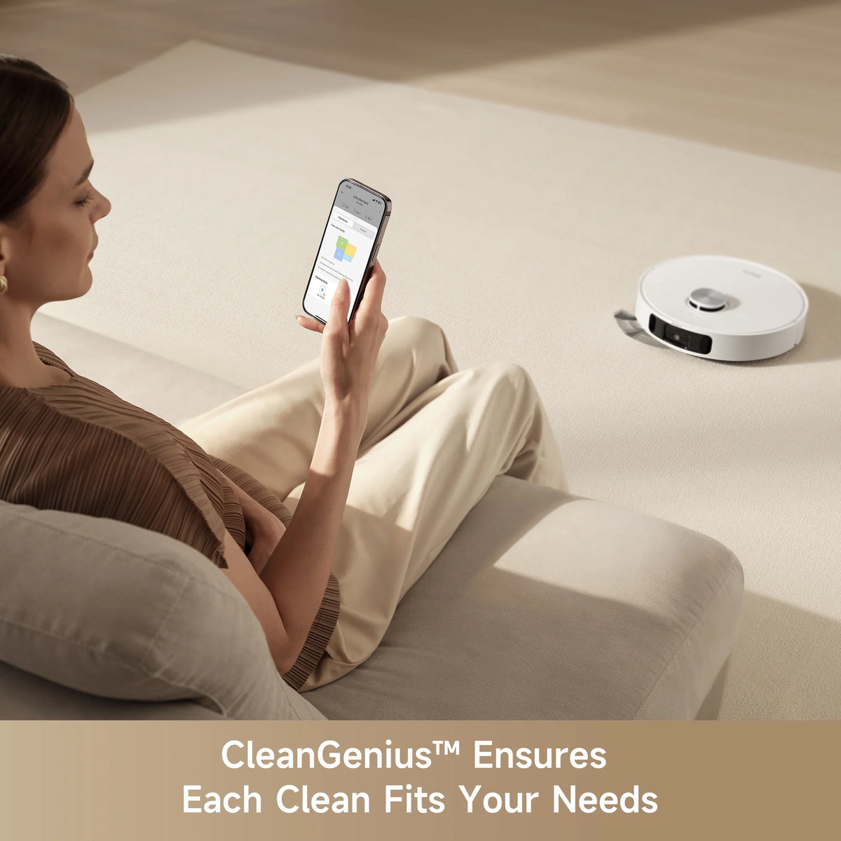 Dreame 2-in-1 Robot Vacuum and Mop, Auto Mop Raising, 7000Pa Suction, Self-Emptying Base, L20 Ultra