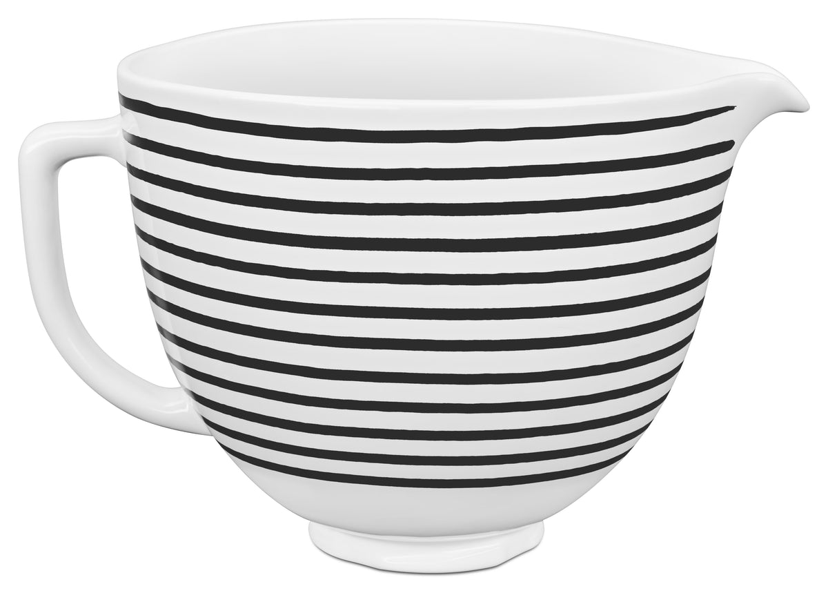 KitchenAid® 5-Quart Horizontal Stripes Ceramic Bowl (KSM2CB5PHS)