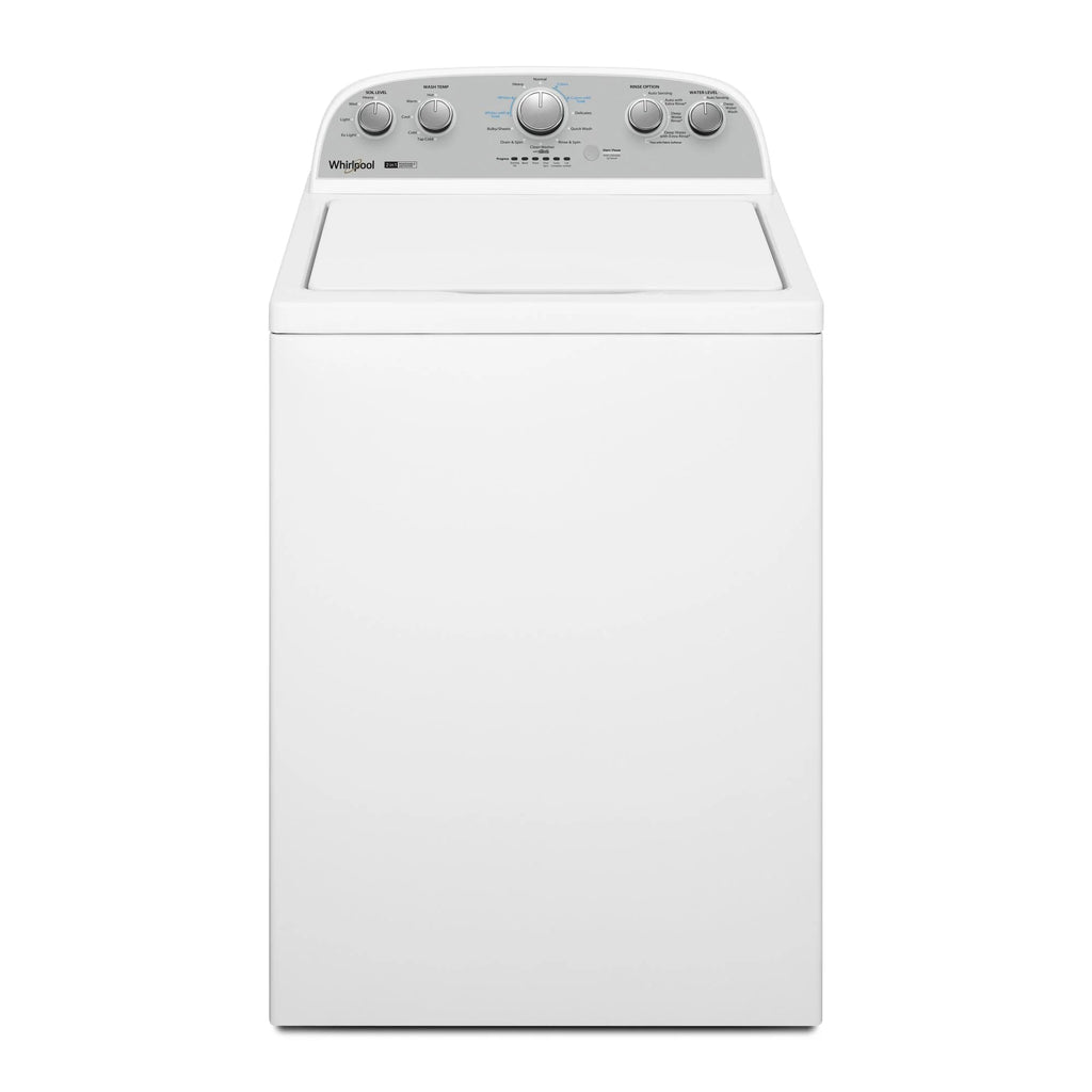 Whirlpool? Brand New WTW4957PW, 3.8-3.9 Cu. Ft. 2 in 1 Top Load Washer with Removable Agitator Capacity 3.8 Cu ft