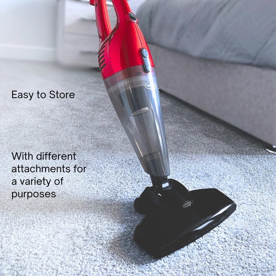 Chilli Tempest 2-in-1 - Upright and Handheld Vacuum Cleaner, Lightweight, Small, Compact