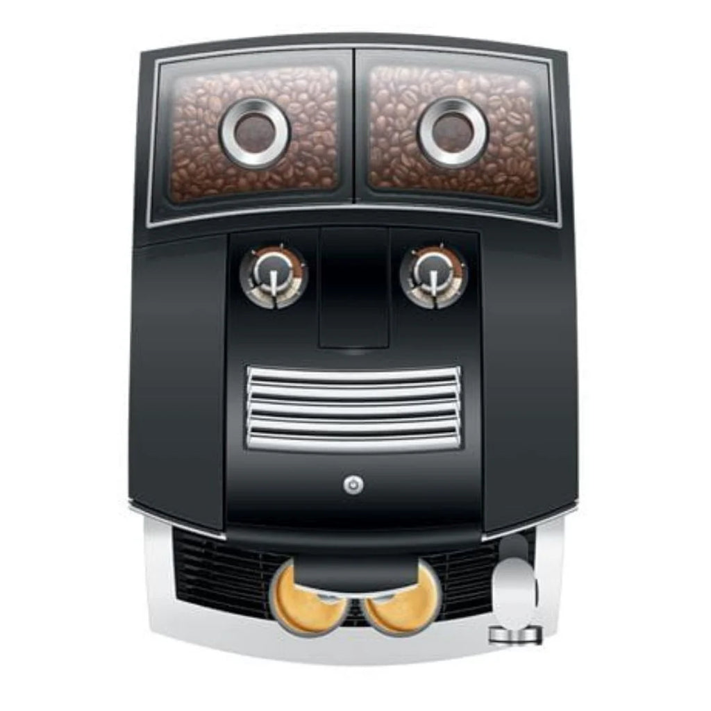 Jura J8 Twin Superautomatic Espresso Machine | 31 Recipes | Diamond Black | 15658
