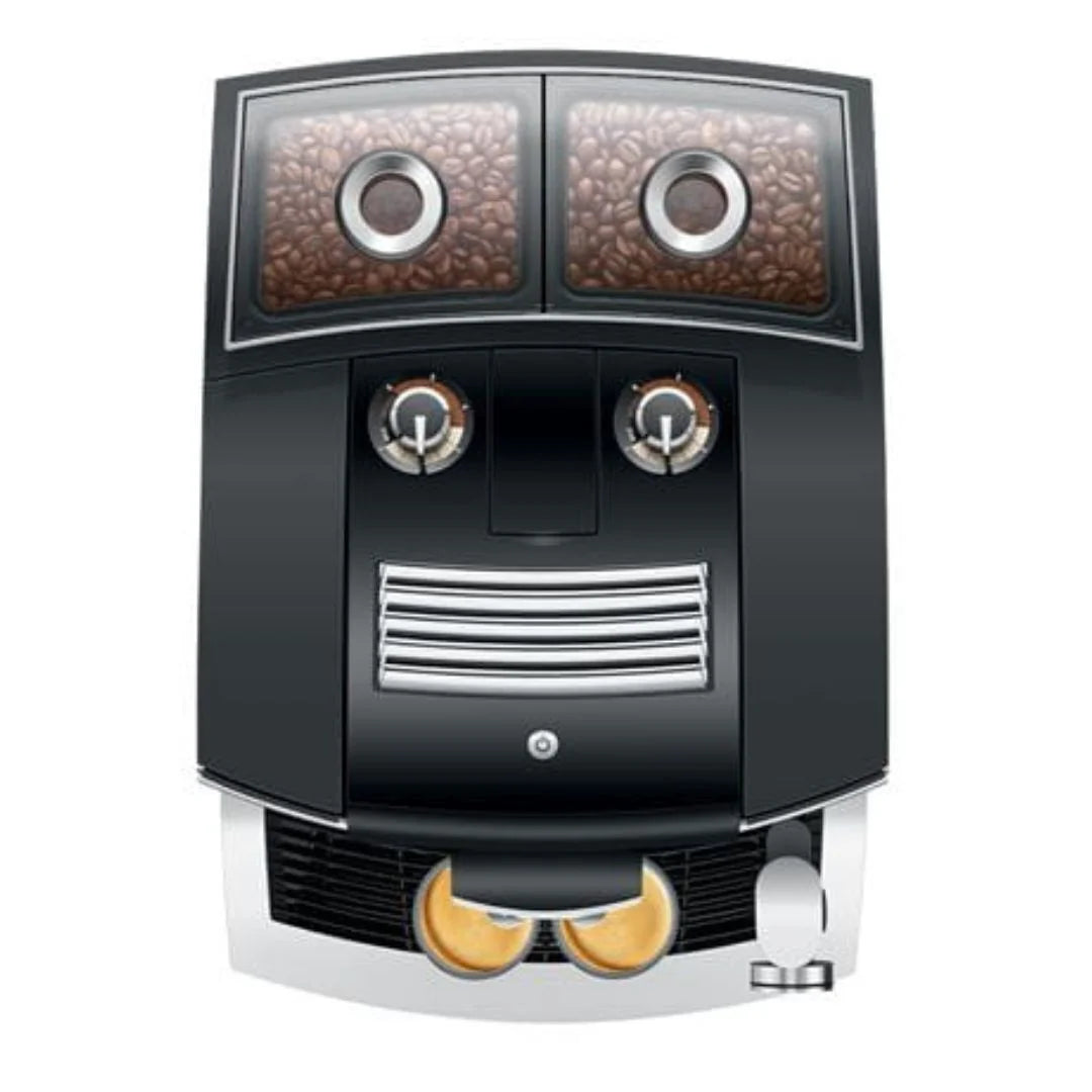 Jura J8 Twin Superautomatic Espresso Machine | 31 Recipes | Diamond Black | 15658