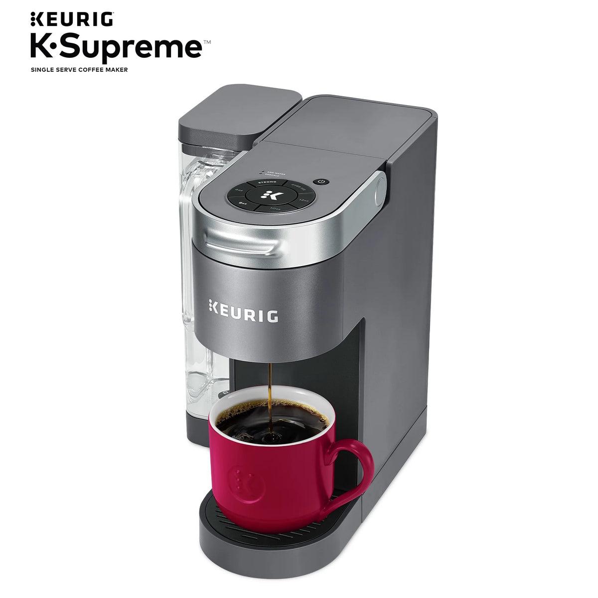 Keurig K-Supreme Black Single-Serve K-Cup Pod Coffee Maker
