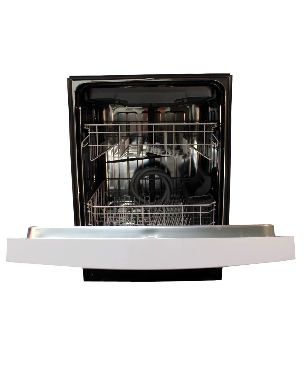 Sunpentown Energy Star 24�� Built-In Stainless Steel Tall Tub Dishwasher with Heated Drying, White SD-6501W