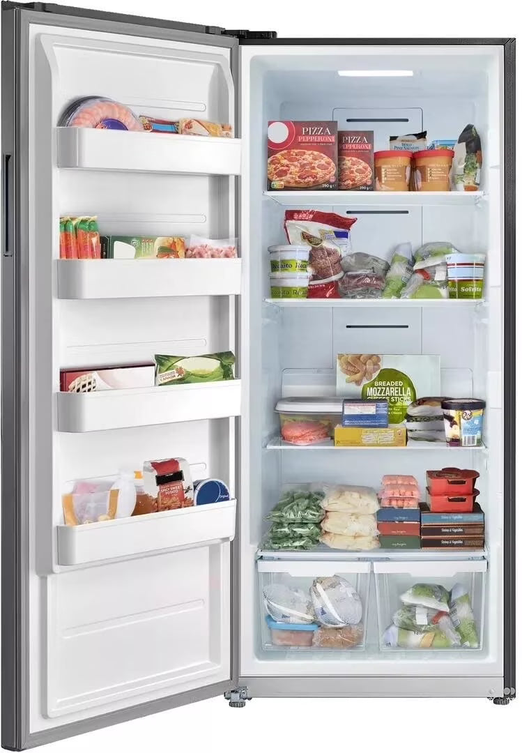 Forte F21UFLESSS 33" 21 cu. ft. Freestanding Upright Freezer in Stainless Steel