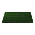 Americo TurfScrub Brush Floor Pad, 14 x 20, Green, 4/Carton