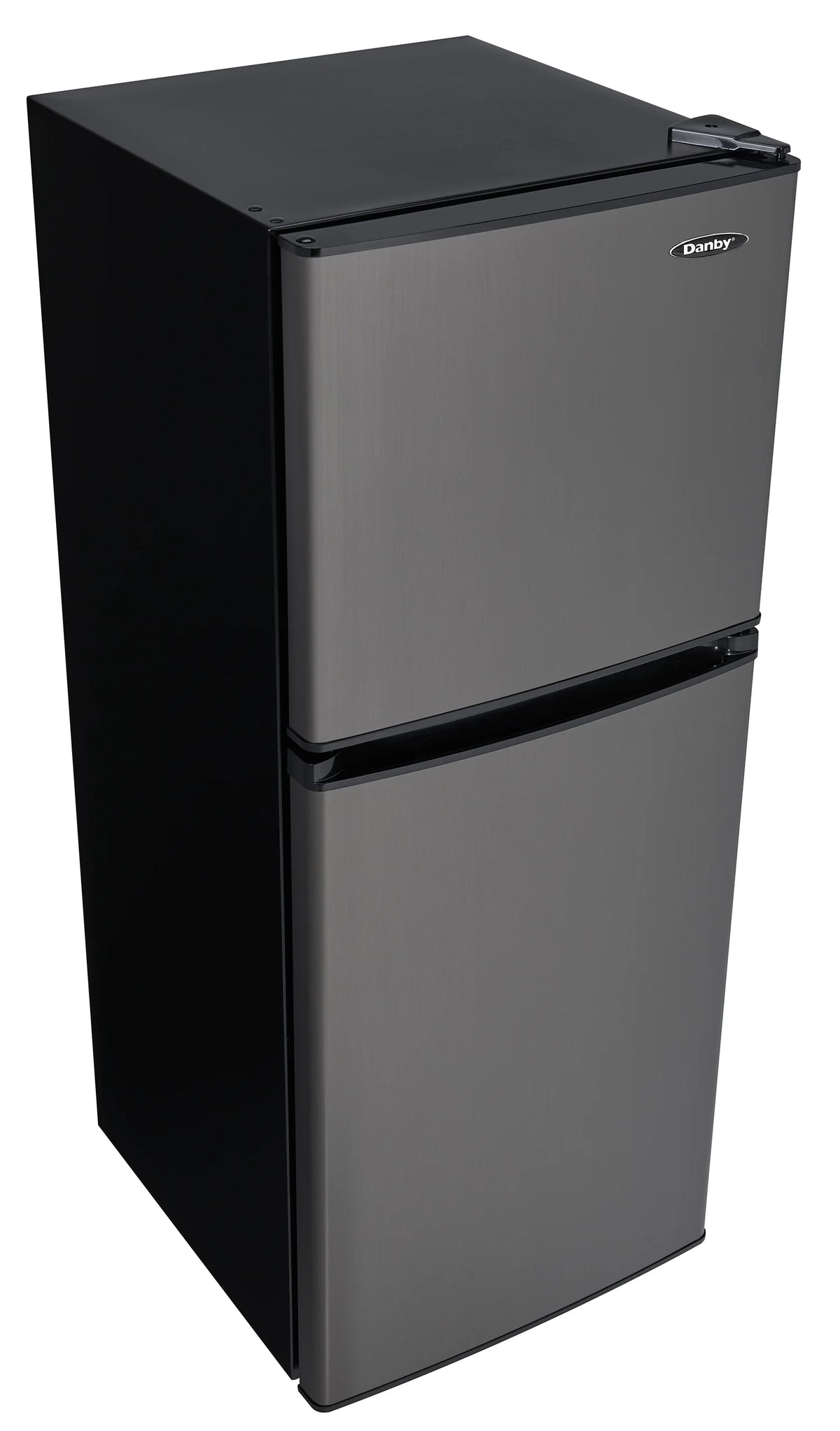 Danby 4.7 cu. ft. 2-door Compact Fridge in Black Stainless Steel Look DCR047A1BBSL