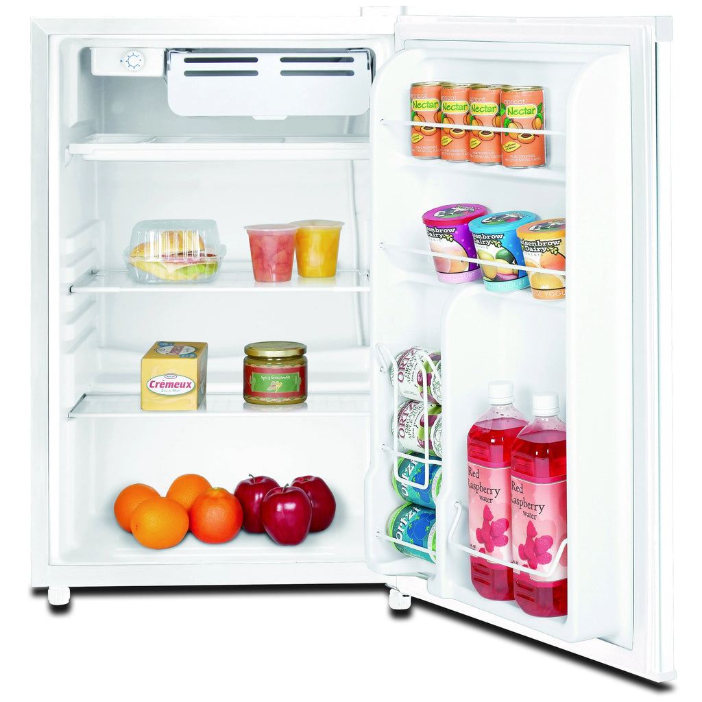 RCA 4.5 Cu ft Single Door Compact Refrigerator RFR464, Black