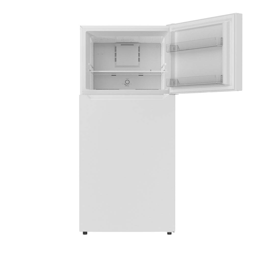 Kenmore 30" 20.2 Cu. ft. Capacity Standard Refrigerator with Top Freezer, Adjustable Shelves, White