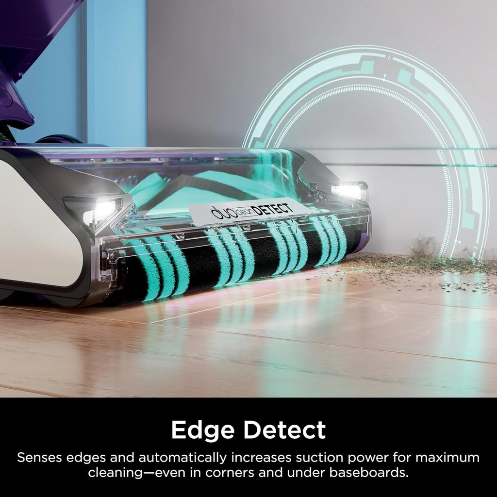 Restored Shark POWERDETECT Upright Vacuum Cleaner with HEPA Filter, Heavy Duty,Powerful Suction for Pet Hair Pickup, DuoClean, Ideal for Carpets & Hardfloors, AZ4002 (Certified)(Refurbished)