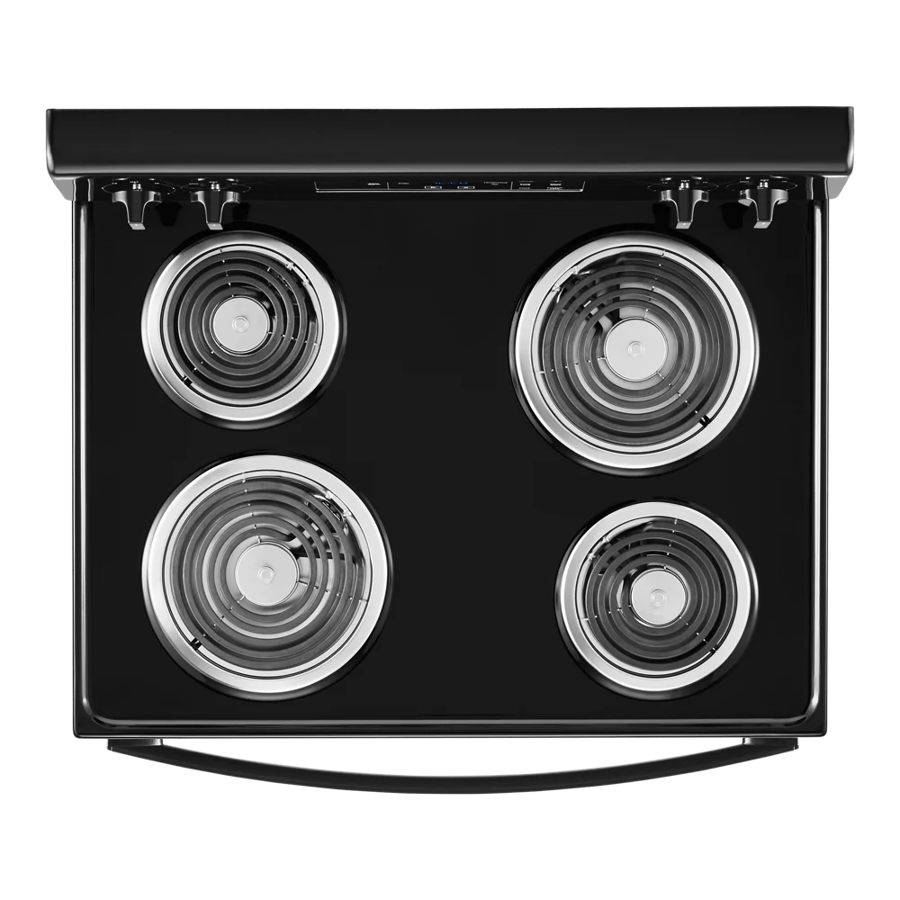 WHIRLPOOL WFC315S0JB 30" freestanding coil electric range