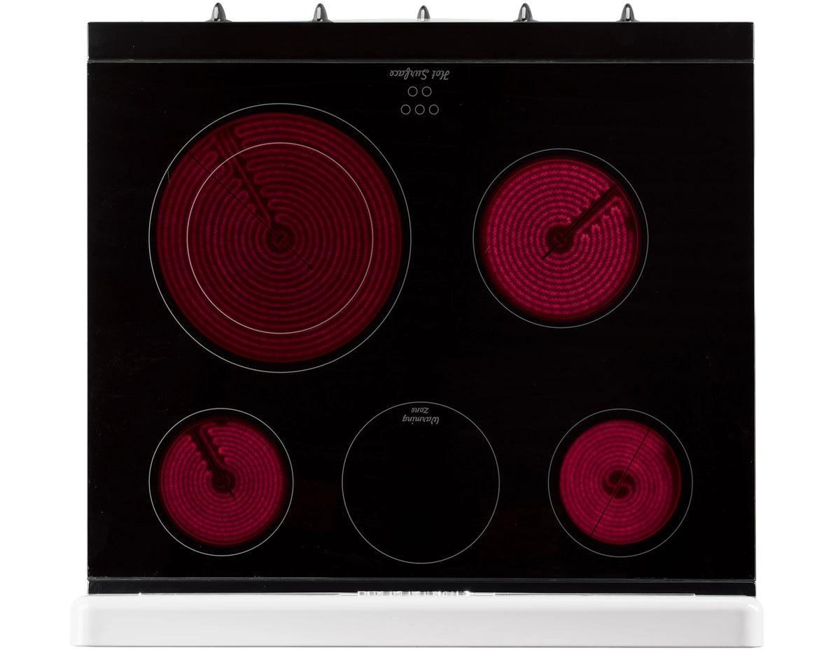 Unique Appliances Oven 30.0 in 3.9 cu/ft Electric Freestanding Range in Marshmallow White