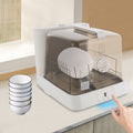 TFCFL 800W Portable Mini Dishwasher Countertop Dish Washing Machine w/ Washing Programs