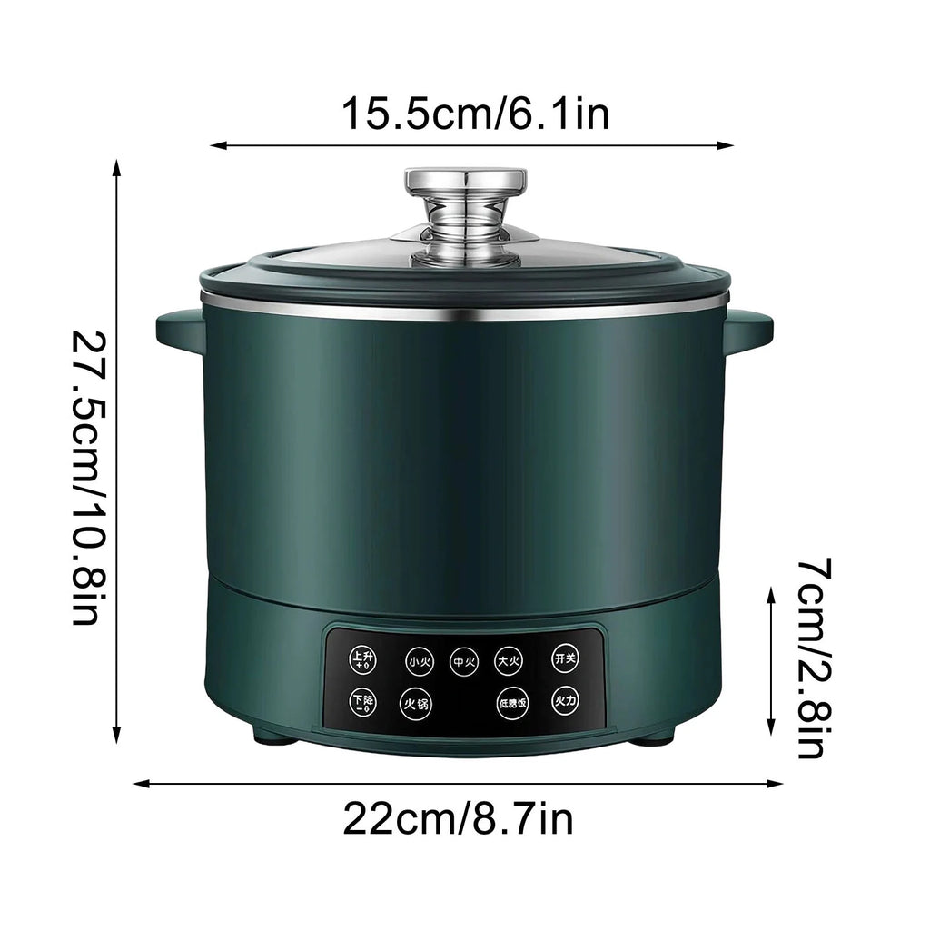 3 L Lifting Sugar Removal Rice Cooker, Low Sugar Rice Cooker with Low Carb Rice Steamer Basket,Speed Adjustable,Touch Control for Family Use
