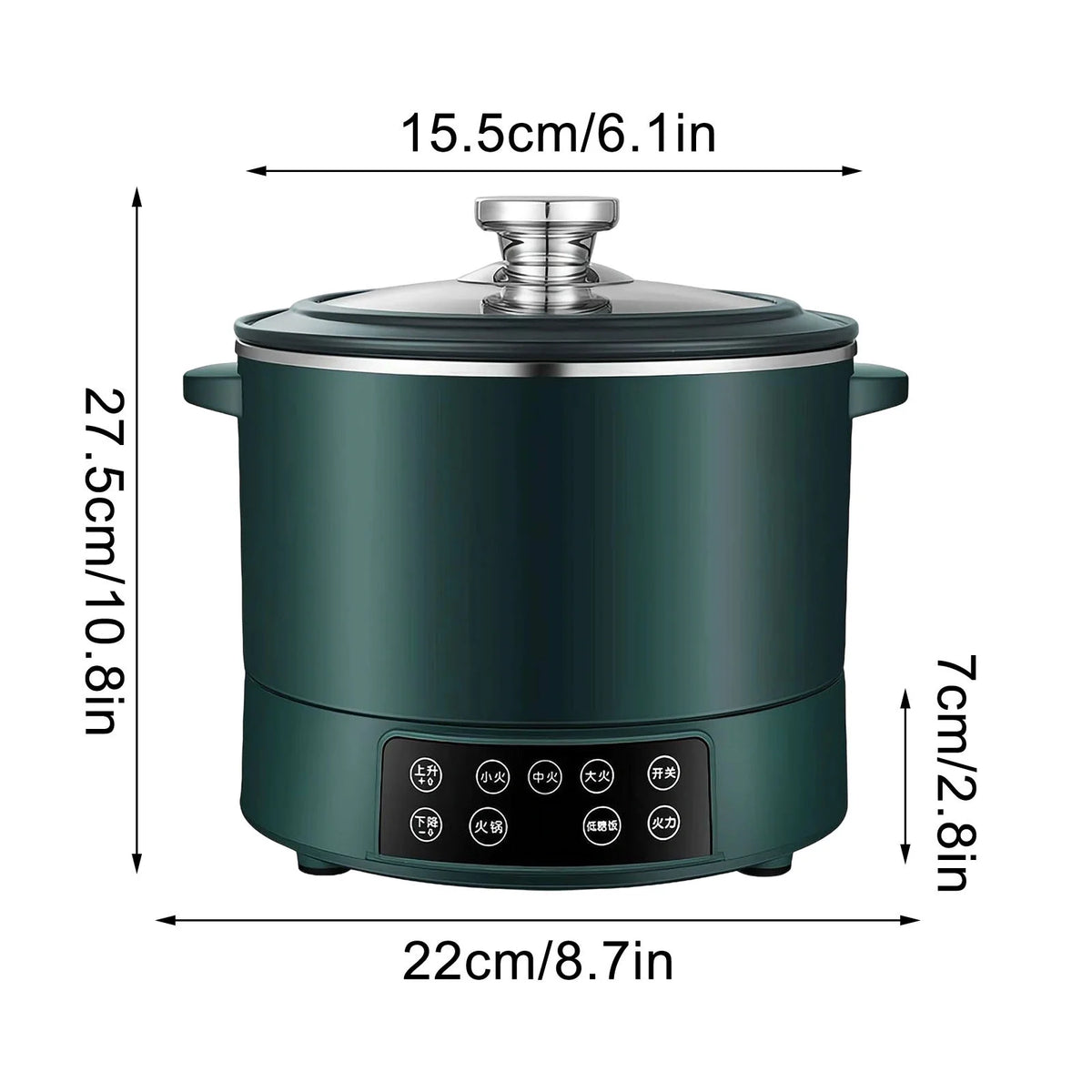 3 L Lifting Sugar Removal Rice Cooker, Low Sugar Rice Cooker with Low Carb Rice Steamer Basket,Speed Adjustable,Touch Control for Family Use