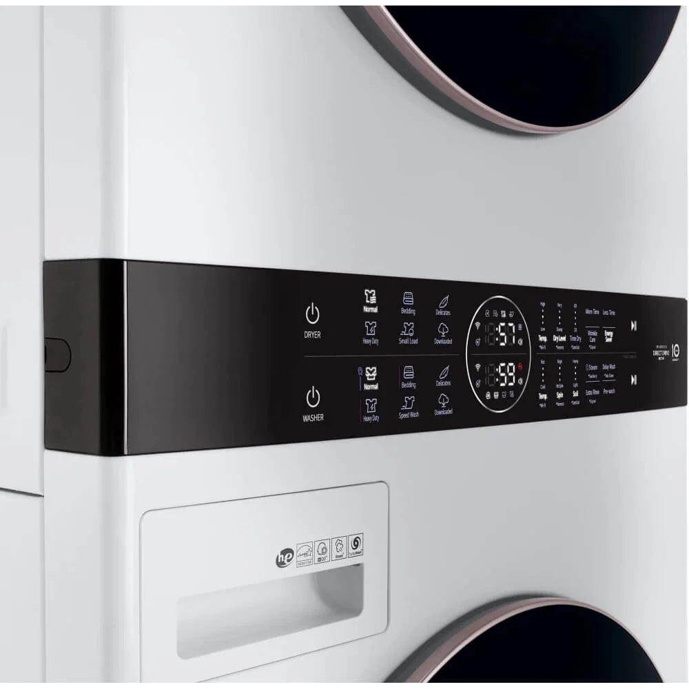 LG WKE100HWA  COMBINATION WASHER ELECTRIC DRYER - Gray