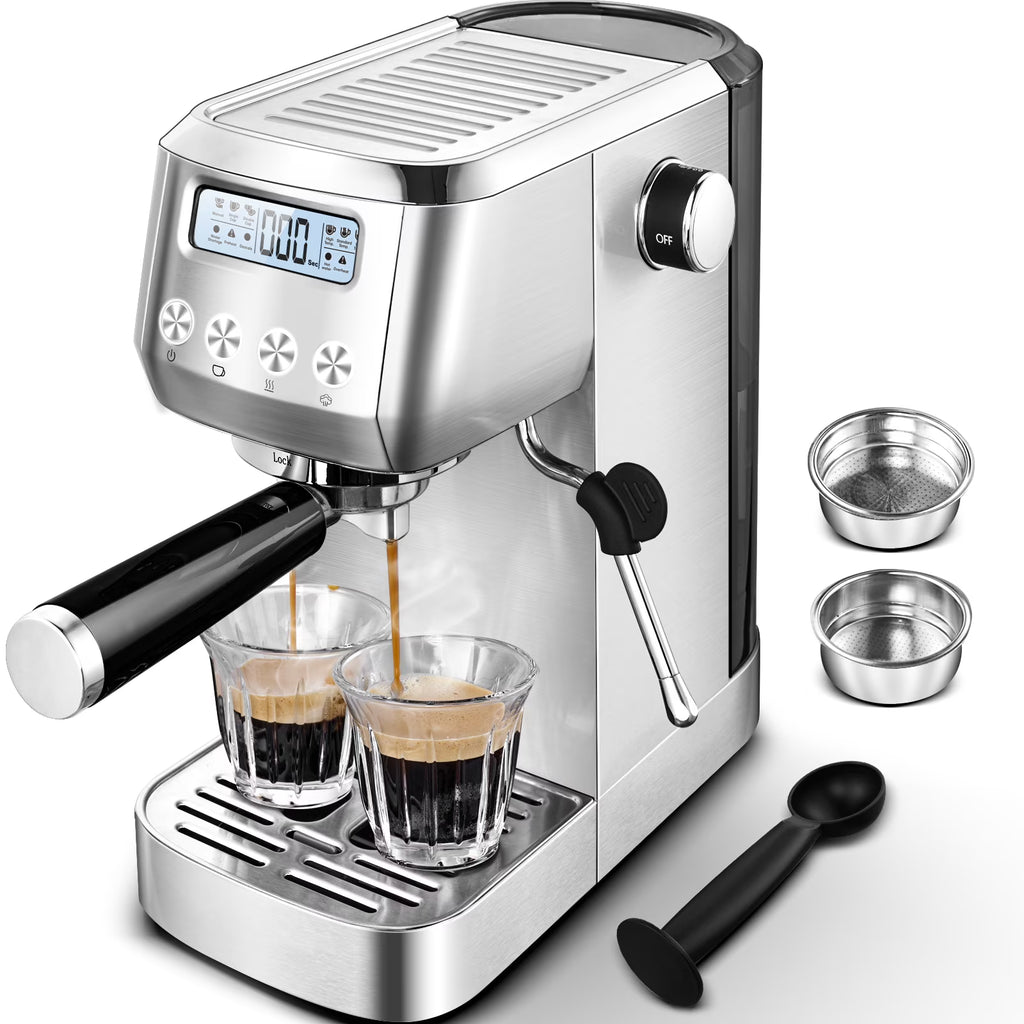 Sunmaki Espresso Machine High Pressure Professional Coffee Cappuccino for Espresso,Latte,Macchiato Maker