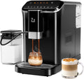 Riedhoff Fully Automatic Espresso Machine CM9002, 1350 W, Touch Screen with 1.5 L Water Tank, Black