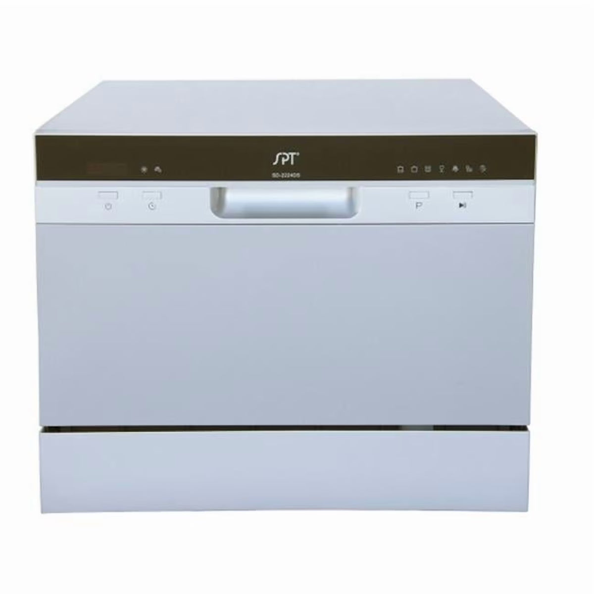 Sunpentown  Countertop Dishwasher with Delay Start in White