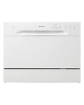 Danby 6 Place Setting Countertop Dishwasher in White (DDW621WDB)