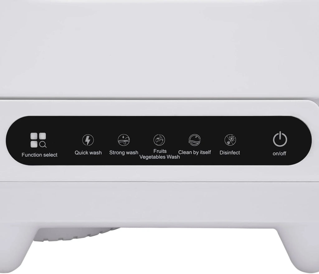 Portable Mini Countertop Dishwasher 1200W Compact Dishwasher, 5 Wash ProgramsPortable Dishwasher for Apartments, Dormitories and RVs