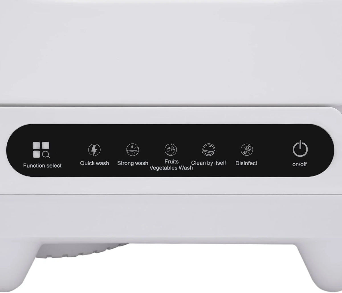 Portable Mini Countertop Dishwasher 1200W Compact Dishwasher, 5 Wash ProgramsPortable Dishwasher for Apartments, Dormitories and RVs