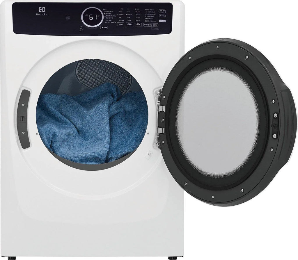 Electrolux Front Load Perfect Steam Electric Dryer with Instant Refresh, 8.0 Cu. Ft.