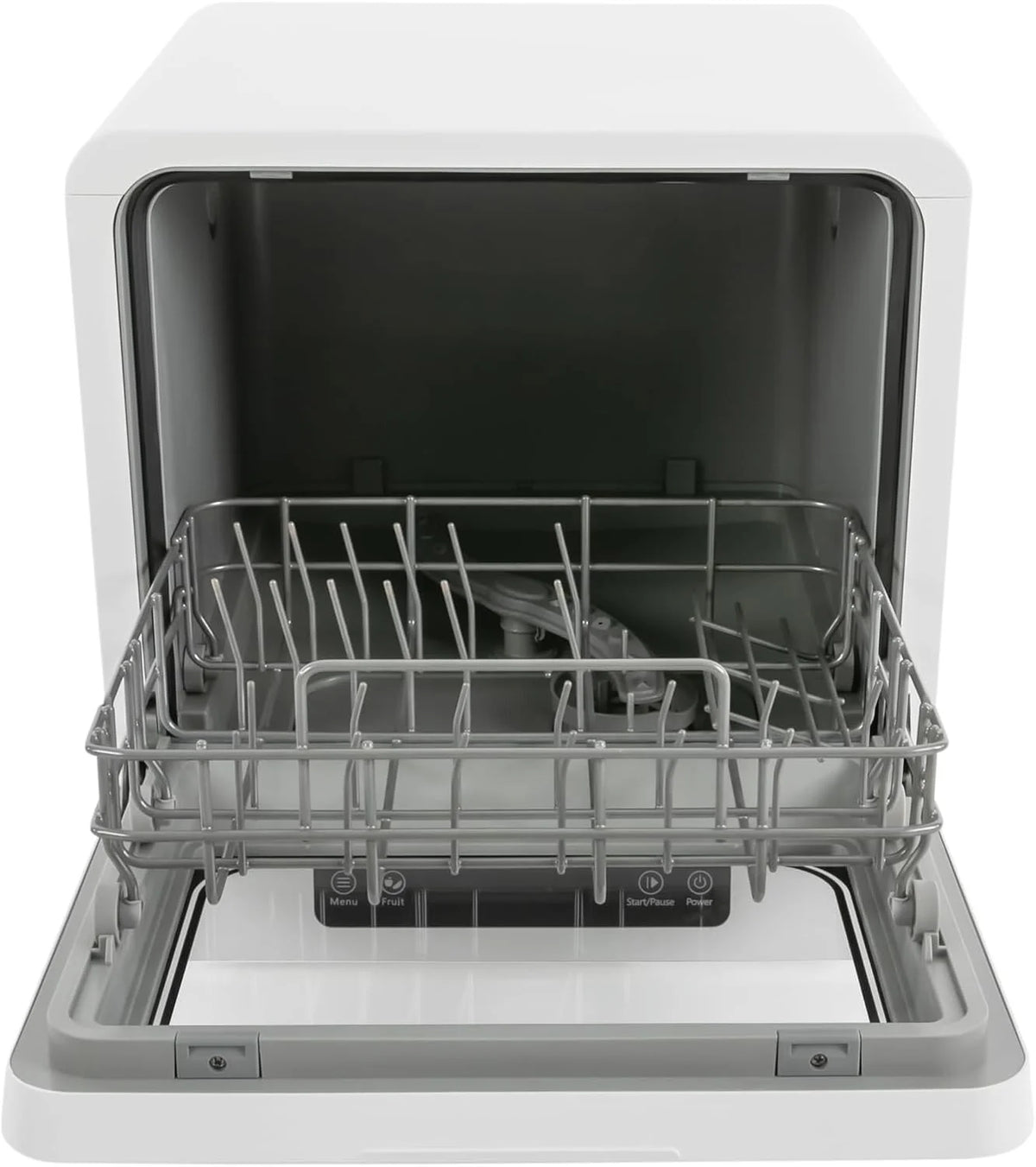 Countertop Dishwasher Compact Dishwasher, Mini Dishwasher with 4.8L Built-in Water Tank 110V Portable Dishwasher 5 Washing Programs 360�� Dual Spray Mini Dishwasher for Apartments RVs 590W