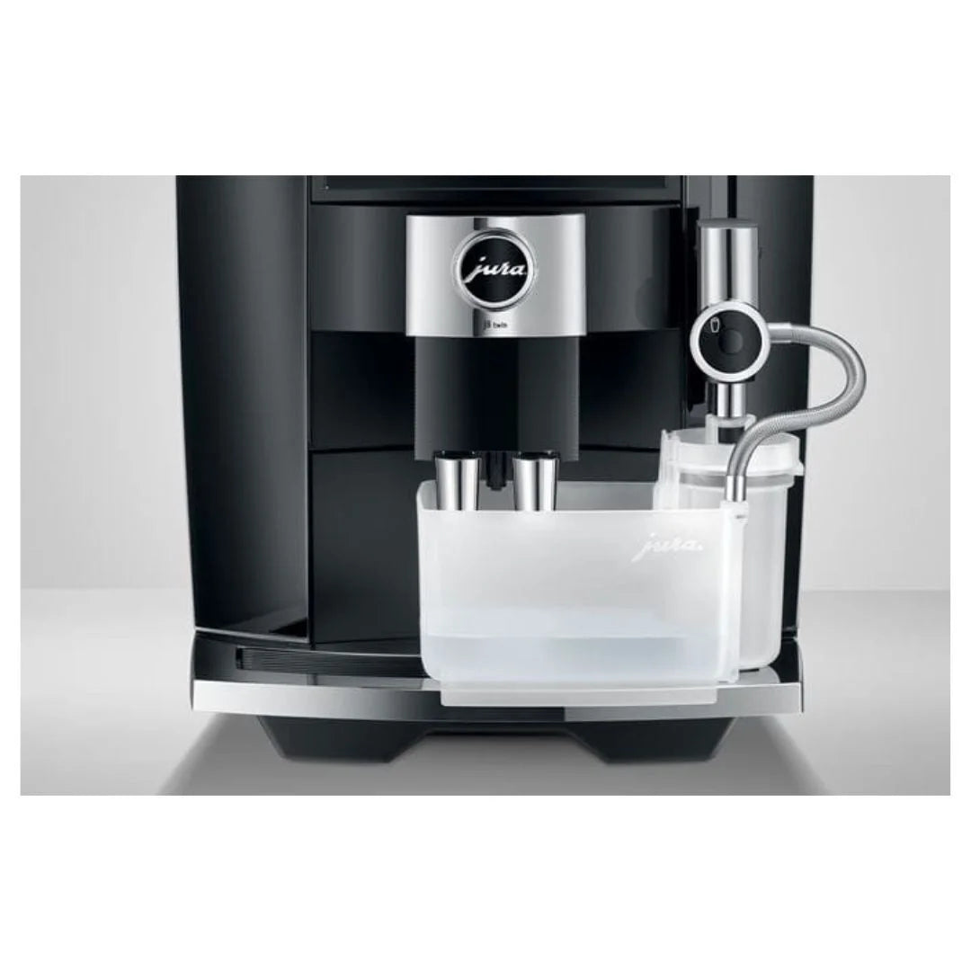 Jura J8 Twin Superautomatic Espresso Machine | 31 Recipes | Diamond Black | 15658