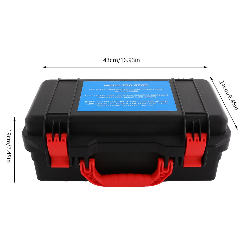 High Pressure Steam Cleaner, High Temp Portable Steamer Machine 3-3.5Pa Multipurpose Power Steamer for Kitchens, Cars, Bathrooms and Floors Cleaning 1700W