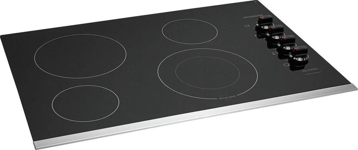 Frigidaire FFEC3025UB Electric Cooktop, 30", Black.