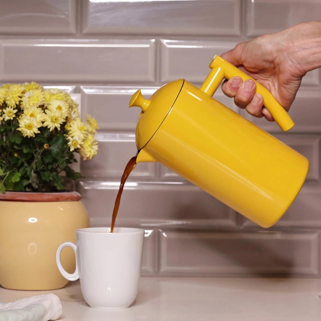 Frieling French Press, Snow White, 34 fl oz.