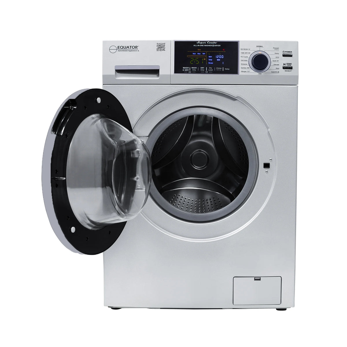 Equator Advanced Appliances Equator Fully Built-in All-in-One Combo Washer-Dryer Ventless
