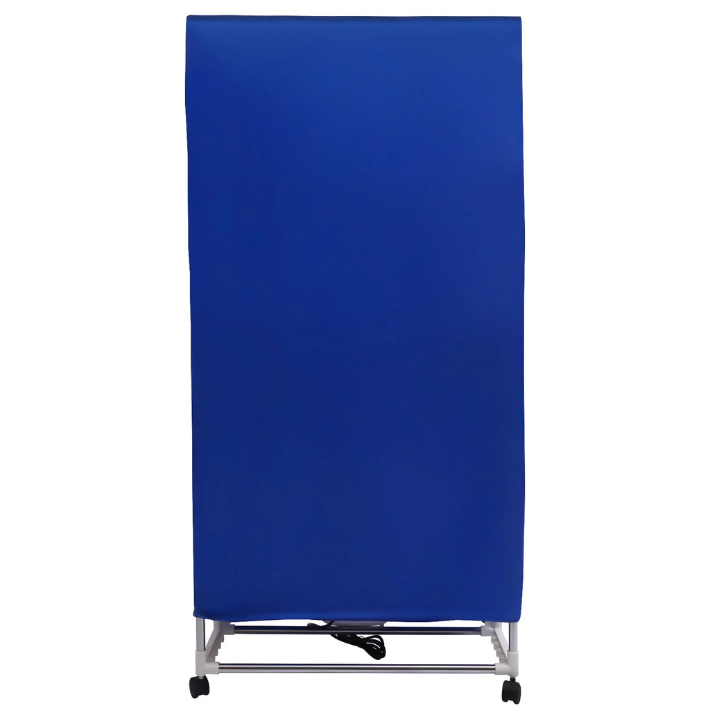 Clothes Dryer Portable Travel Dryer Machine Portable Dryer for Apartments New Generation Electric Clothes Drying Blue 2 Layers for Families Apartments Campers Student Dormitories