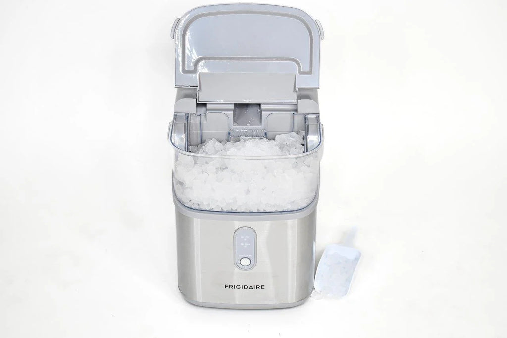 Frigidaire, 33 Lbs. Nugget Ice Maker, Black Stainless Steel, EFIC228