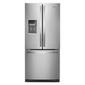 Whirlpool Wrf560seh 30" Wide 19.7 Cu. Ft. French Door Refrigerator - Stainless Steel
