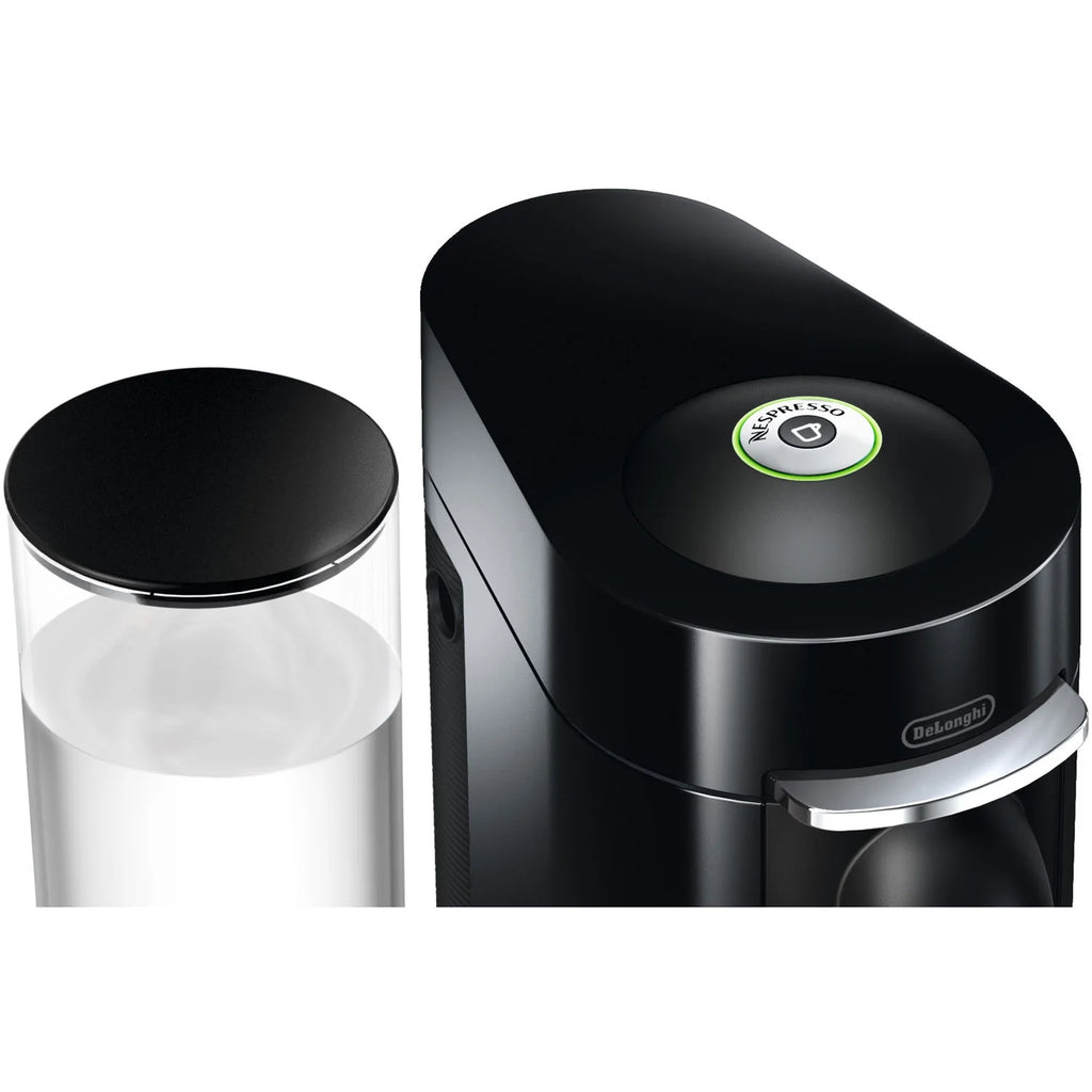 Nespresso New Vertuo Plus Deluxe Coffee and Espresso Machine by De'Longhi, Black, Single-Serve Brewers