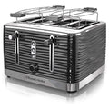 Russell Hobbs  Old School 4 Slice Toaster in Black