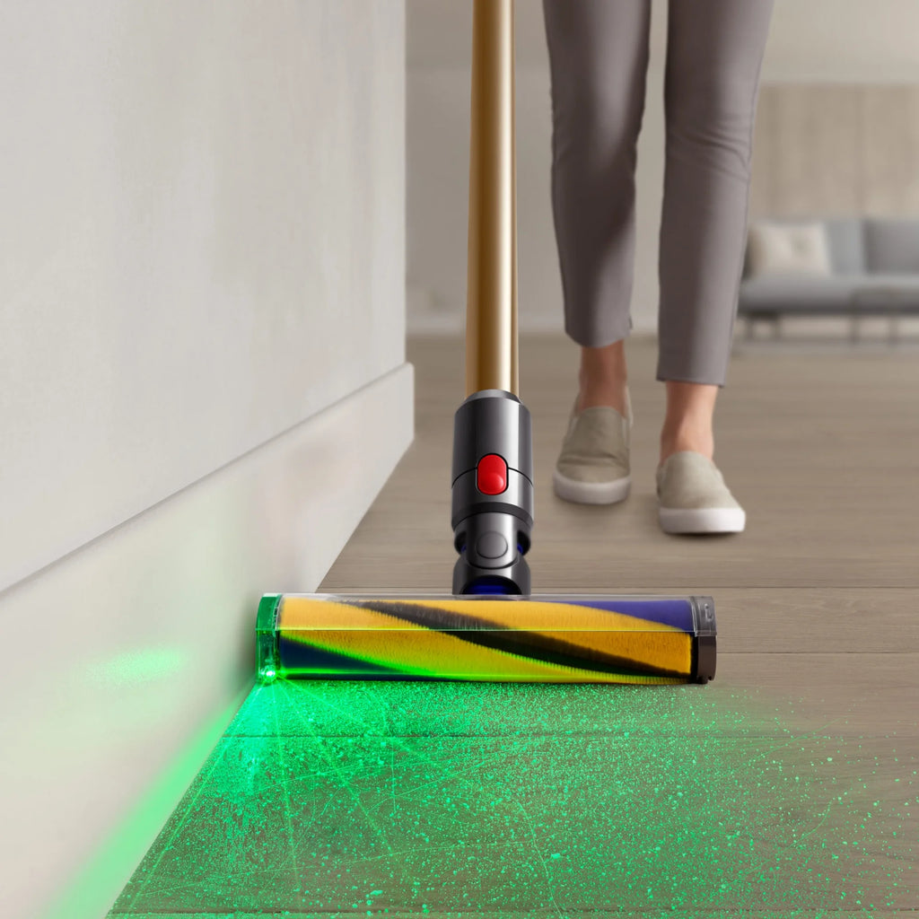 Restored Premium Dyson V15 Detect Vacuum | Iron/Gold (Refurbished)