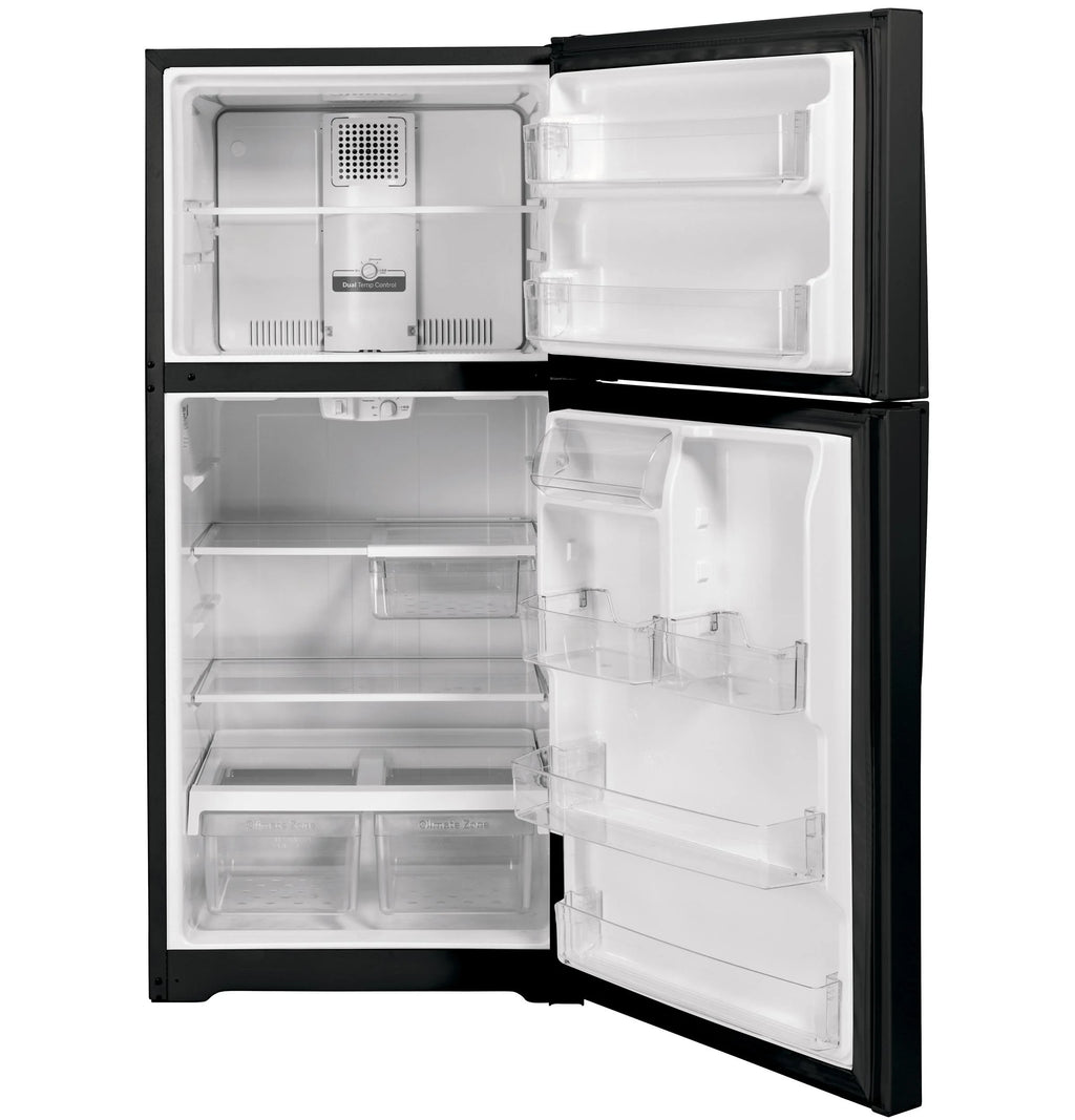 GE APPLIANCES GTS22KGNRBB top freezer freestanding refrigerator