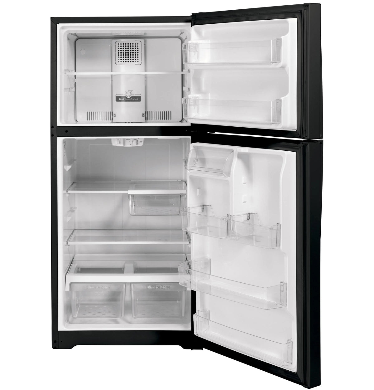 GE APPLIANCES GTS22KGNRBB top freezer freestanding refrigerator