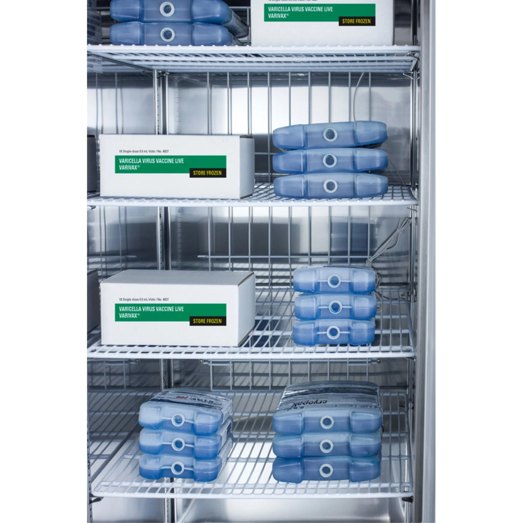 Pharma-Lab frost-free 49 cu.ft.2-door all-freezer in stainless steel