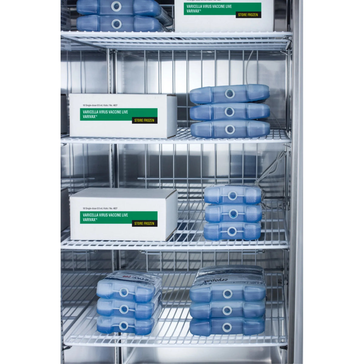 Pharma-Lab frost-free 49 cu.ft.2-door all-freezer in stainless steel
