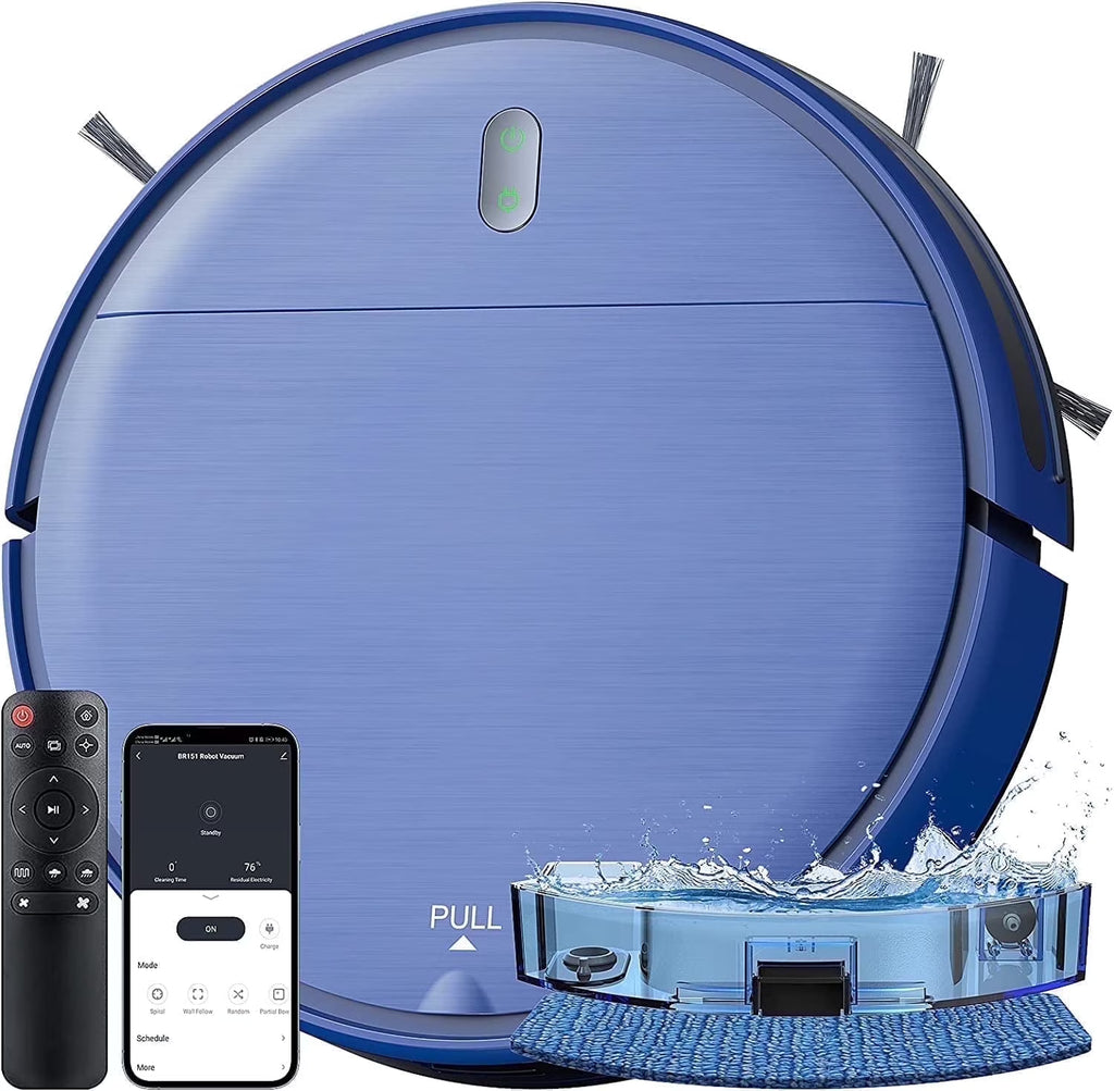 ONSON Robot Vacuum Cleaner, 2 in 1 Mop Combo for Pet Hair, Hard Floor