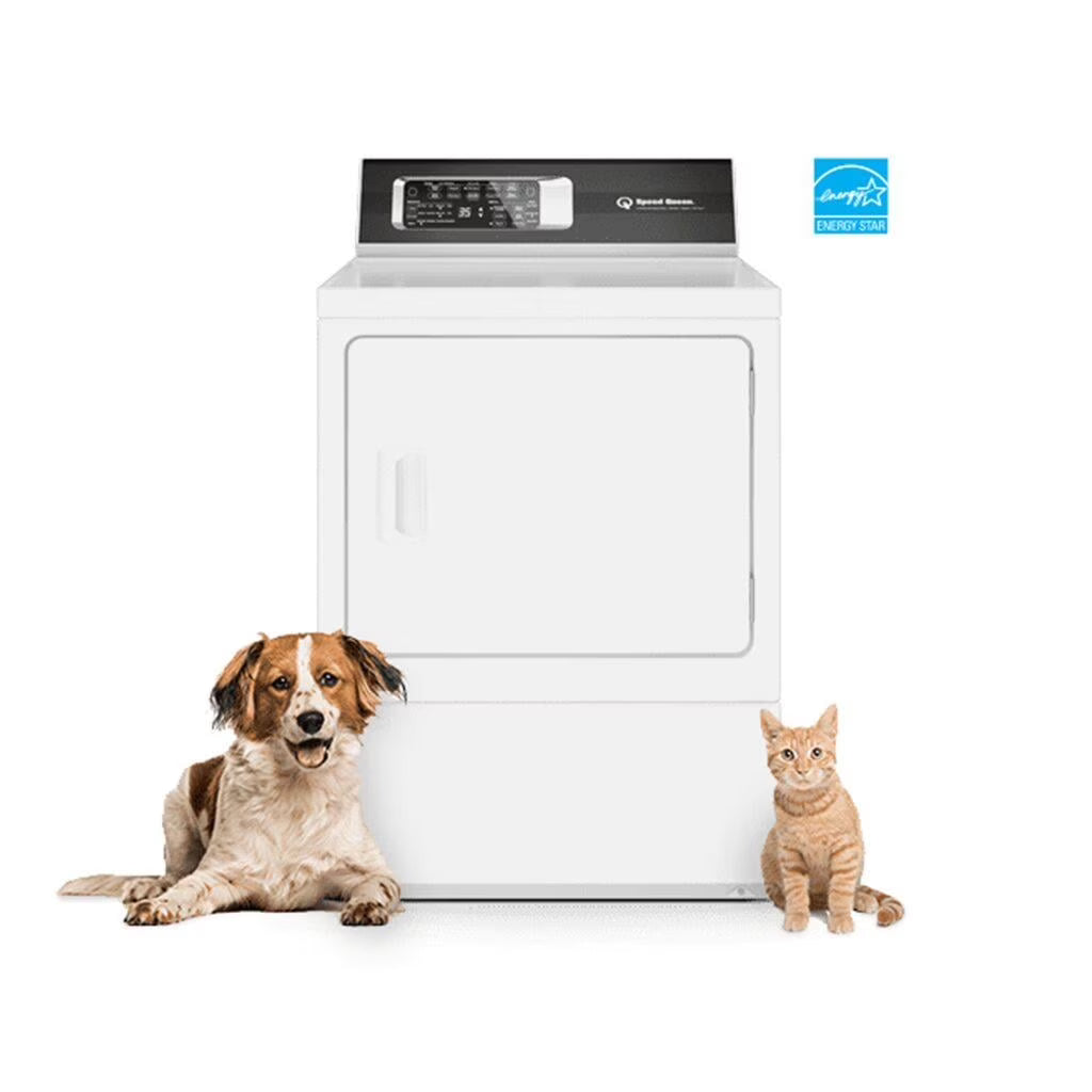 SPEED QUEEN DR7004WG  FRONT LOAD GAS DRYER White