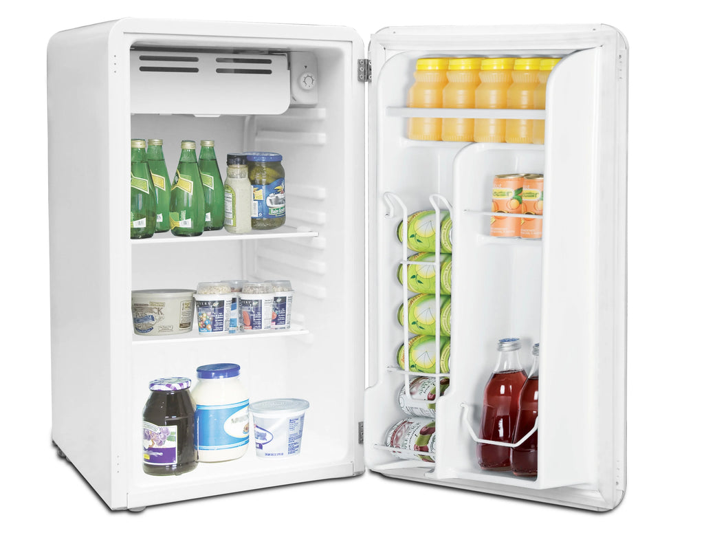 Frigidaire 3.2 Cu. ft. Single Door Retro Compact Refrigerator EFR372, Blue