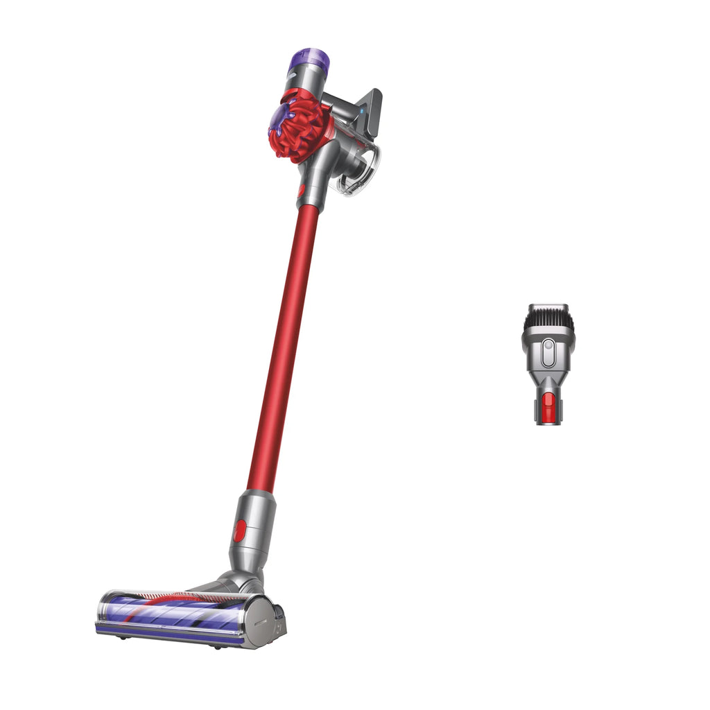 Restored Premium Dyson V8 Origin Cordless Vacuum | Red (Refurbished)